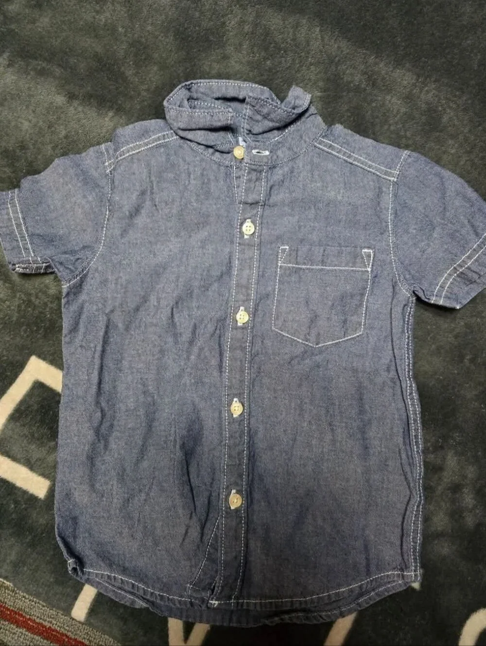 Carter's Denim Button Up Dress Shirt